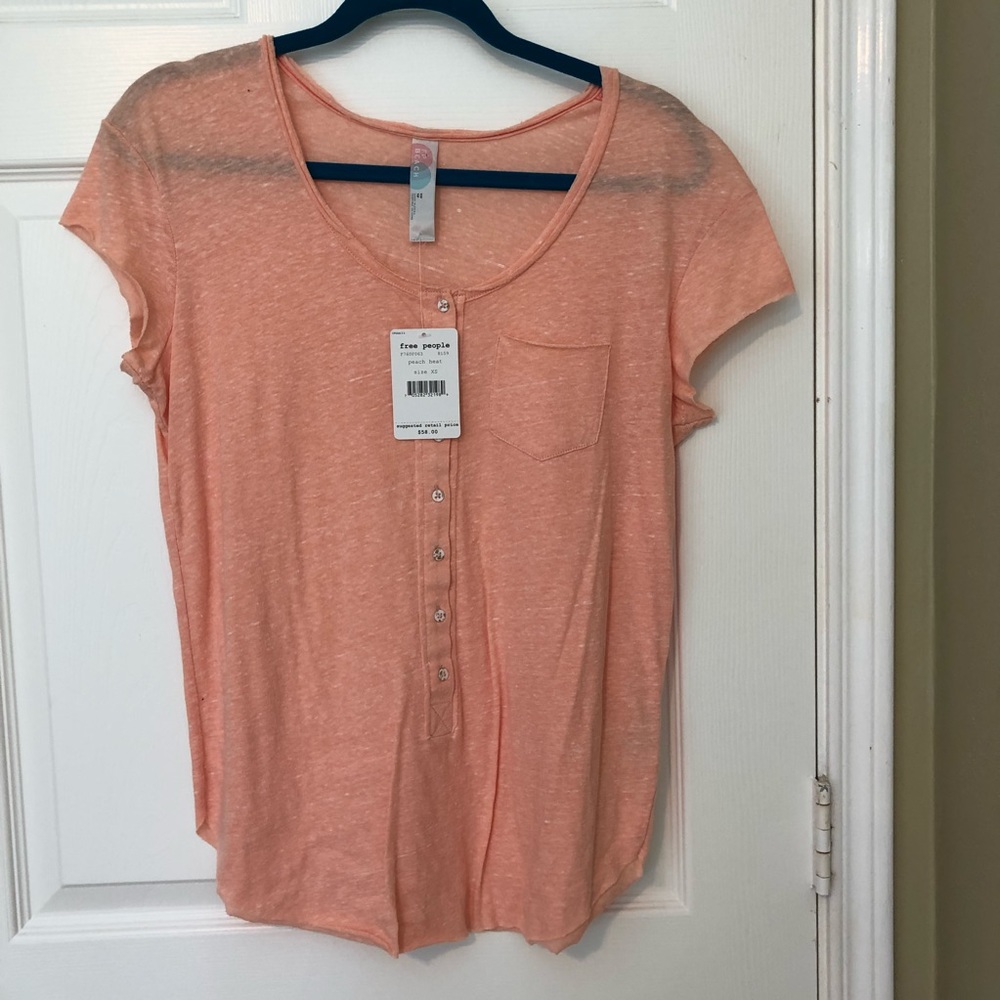 NWT Free People relaxed tee